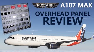ROWSFIRE A107 MAX Overhead Panel for Flight Simulation... is it any good [4K]