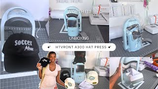 HTVRONT A300 Hat Press Unboxing & Review — Is This the Best Hat Press for 2026?
