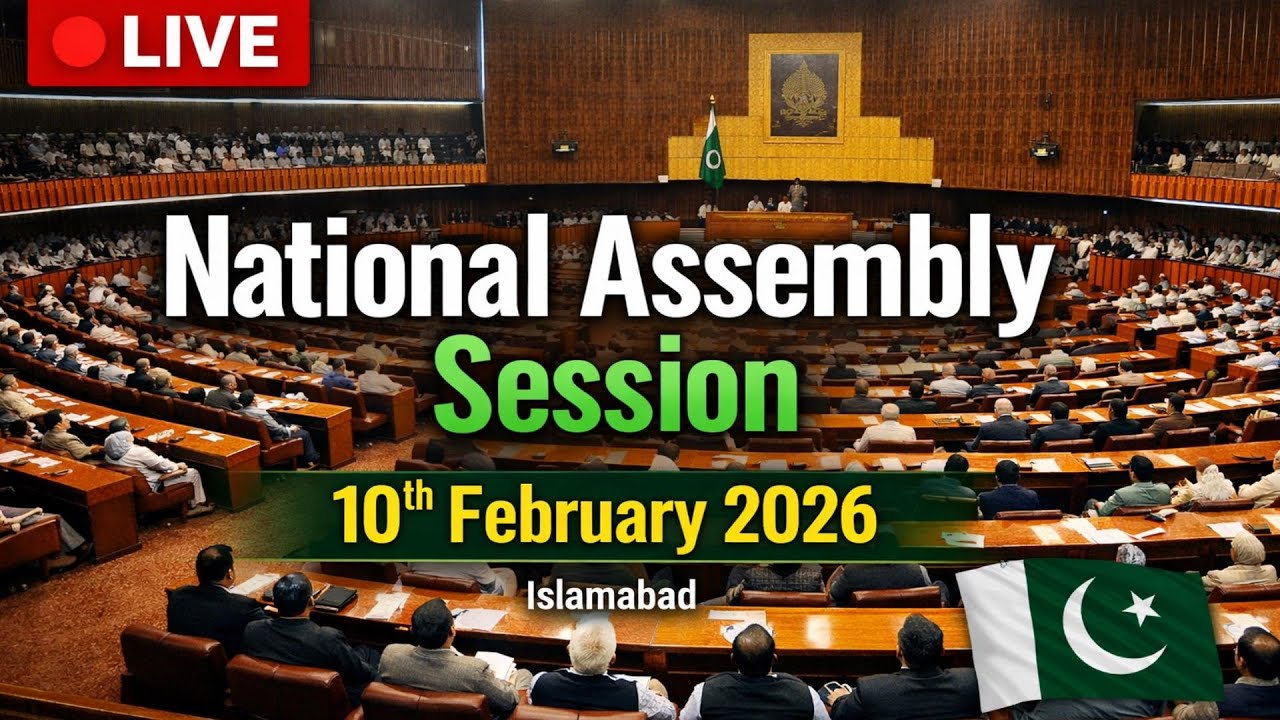 LIVE | National Assembly Today Live Session 10th February 2026