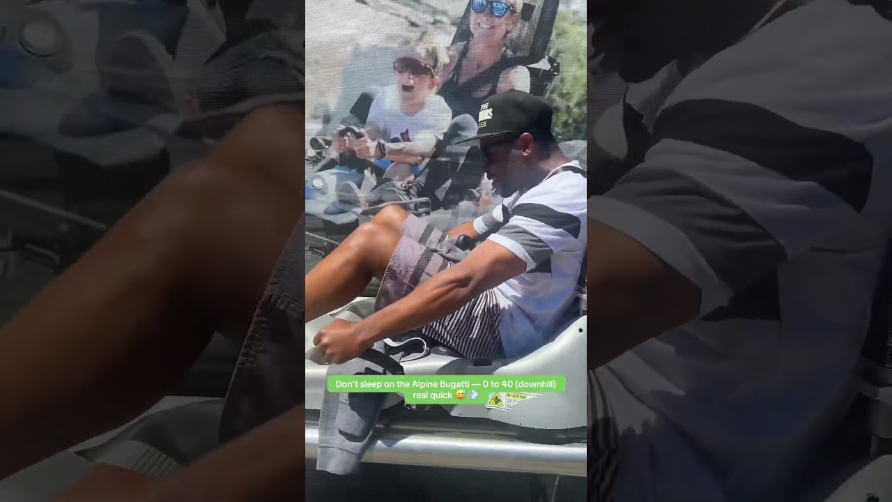 POV:Riding the Alpine Bugatti😂💨 0 to40(downhill)real quick! 