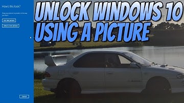 How To Set A Picture Password In Windows 10 Tutorial (Unlock Windows 10 Using A Picture)