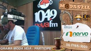 Programa &quot;MODA VÉIA&quot; - 14/01/2024 - Rádio Nova FM 104.9