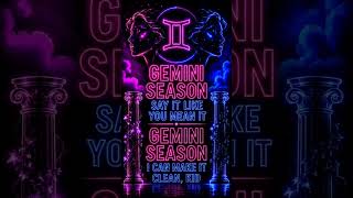 Gemini Season: A song for the Twins. 