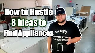 8 Ways to Find Appliances for a Flipping Side Hustle  How to Make Extra Money