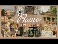 Rome vlog  visiting the colosseum roman forum trevi fountain  pasta with nonna