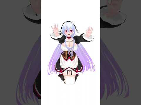 3D model fuwafuwa update!! #vtuber  #shorts