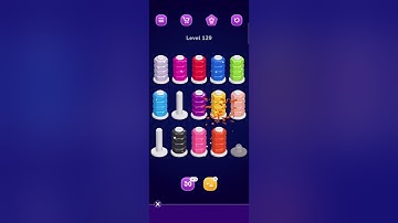 Nut Sort Level 129-131 Solutions | Mobile Puzzle Walkthrough