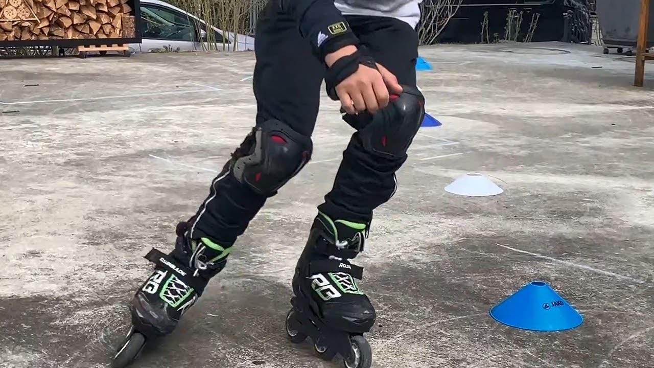 Inline Kids Kurven Slalom Kurvenspass YouTube