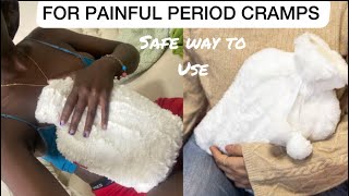 PROPER WAY TO USE A HOT WATER BOTTLE FOR PAINFUL PERIOD CRAMPS : REVIEWS Hot Water Bottle Instruction