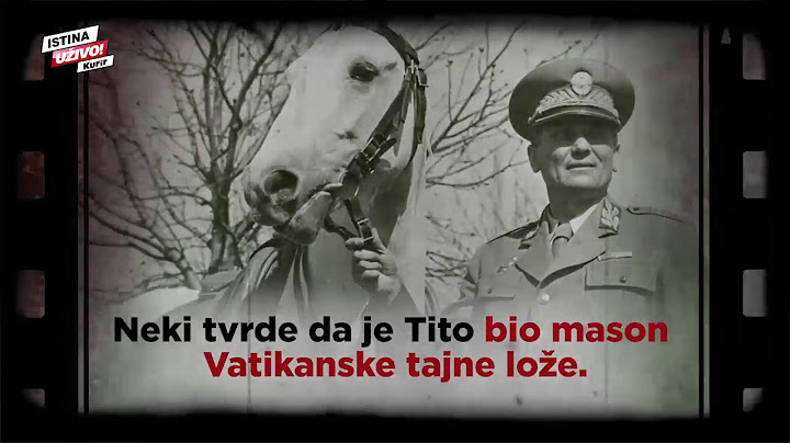 Ko je zapravo bio Tito?
