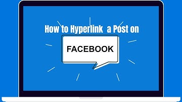 How to Create a Hyperlink Post on Facebook