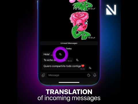 How To Translate Messages In Nicegram 1 Telegram Client Shots