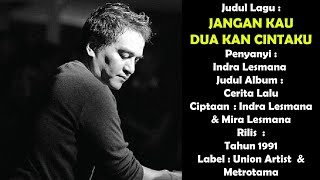 INDRA LESMANA   JANGAN KAU DUAKAN CINTAKU (LIRIK)