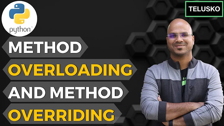 #60 Python Tutorial for Beginners | Method Overloading and Method Overriding