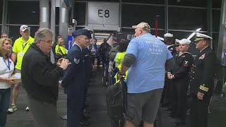 100th Honor Flight takes off from St. Louis Lambert Airport