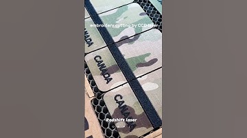 embroidery cutting by CCD laser #embroidery #cutting #laser #lasercutting #ccdlaser #ccdlasercutter