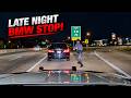 Black BMW Draws Arkansas State Police Attention With Folded Paper Tag and Dark Windows