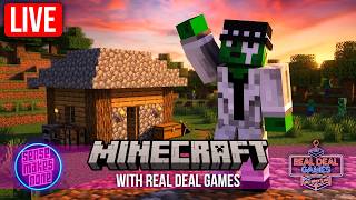 Minecraft with Real Deal Games @SenseMakesNone