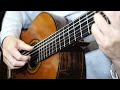 親指で押さえるクラシックギター奏法Classical guitar playing with the thumb【"This is" No.161】