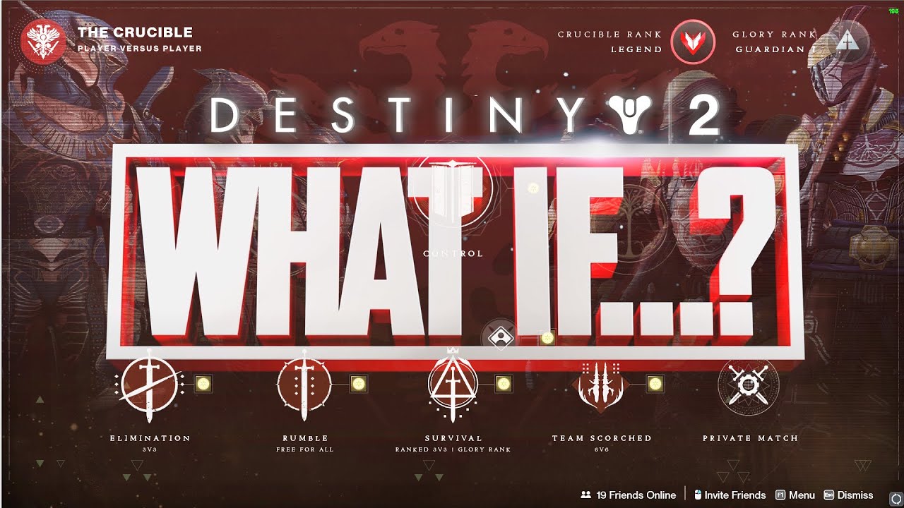 Why Do YOU Play Crucible??  (WHAT IF... How to FIX Destiny 2 Quickplay PvP)