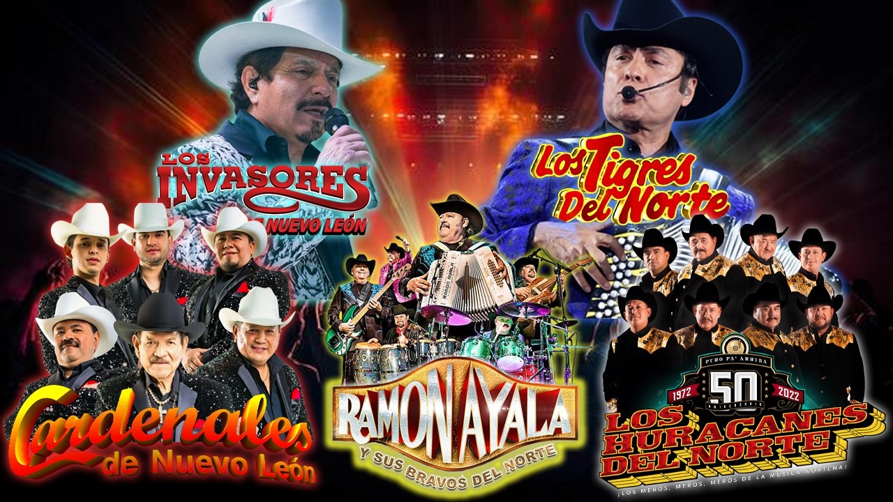 Puras Corridos Mix - Los Tigres, Los Cardenales,  Los Invasores, Ramón,  Los Huracanes ...