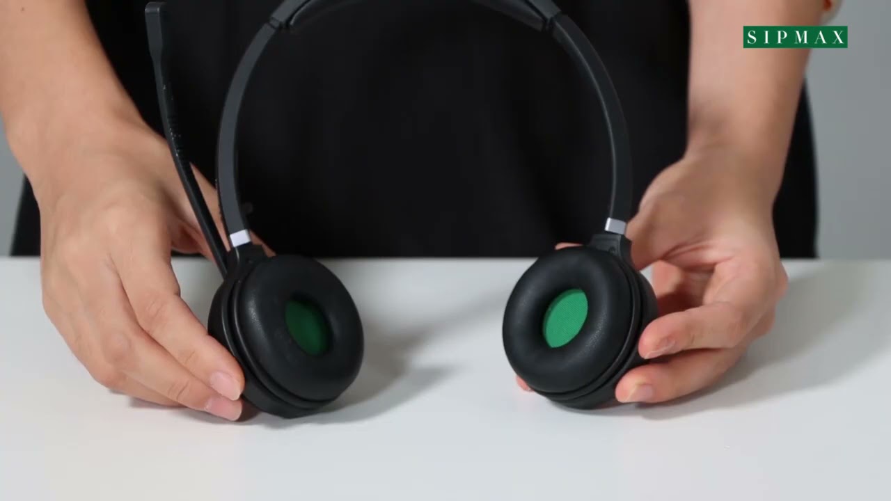 Yealink WH62 WH66 How to replace the ear cushions YouTube