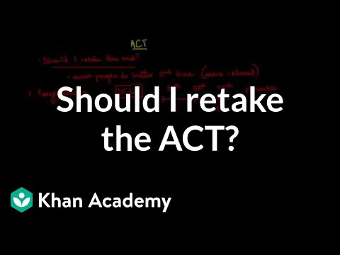 Deciding whether to retake the ACT