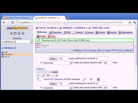 Beginner PHP Tutorial   124   Creating a Database Hit Counter Part 2 ‏