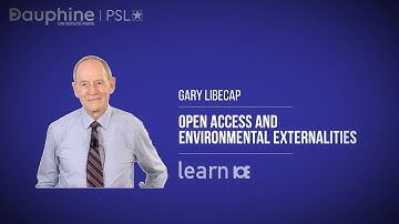 LIBECAP / Open Access and Environmental Externalities