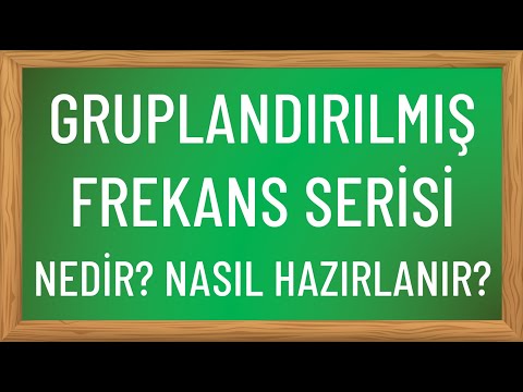 Video: İstatistiklerde gruplandırılmamış veriler nedir?