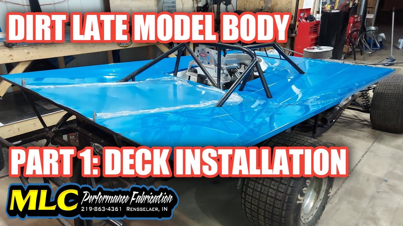 How to build MasterSbilt dirt late model body Part 1 YouTube