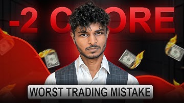Biggest Trading Mistake that cost me Crores in Losses ! Trade with Purab