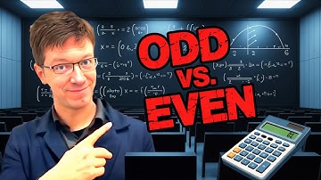 Symmetrie uitgelegd: even en oneven functies