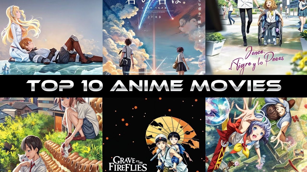 Top 10 Anime Movies To Watch Before Die! - YouTube