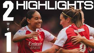 ADVANTAGE ARSENAL! MARIONA & SMITH SCORE IN SEMI-FINAL | HIGHLIGHTS | Arsenal 2 - 1 Lyon | UWCL