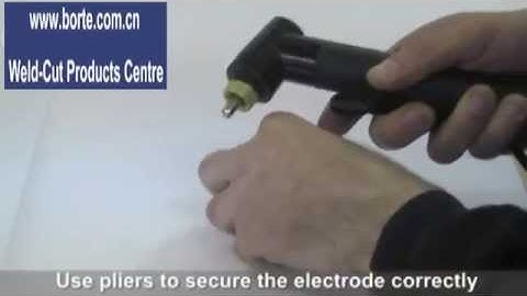 How to change the TIG Torch Consumables?