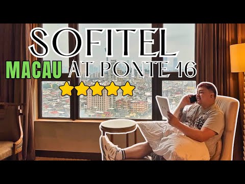 MACAU VLOG 2024 | SOFITEL MACAU AT PONTE 16 | Where to stay in MACAU (5-Star Luxury Hotel)