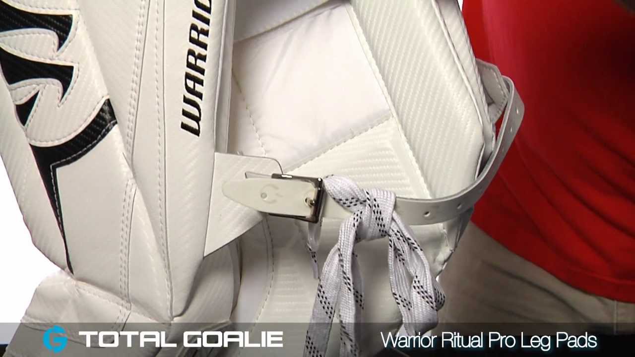 Warrior Ritual Pro Goalie Leg Pads YouTube