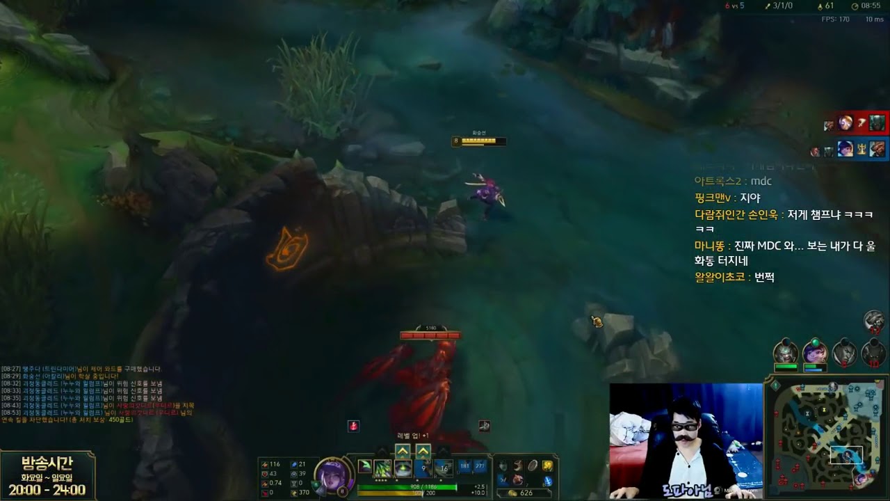 Akali vs Orianna Dopa stream - 8.22 - Full Game - LOL #94