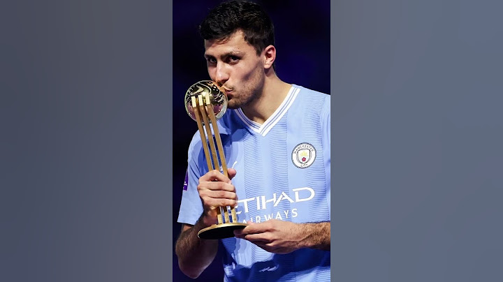Rodri es el nuevo balón de oro