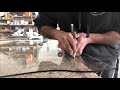 How to cut glass custom pattern