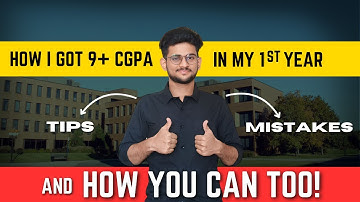 How I got 9+ CGPA in my 1st Year (and How You Can Too!) | How to get 9+ CGPA #engineering #cgpa