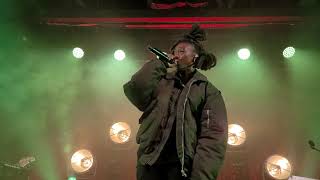 Little Simz - Point and Kill/Fear No Man Live at The Academy, Dublin, 30/11/21