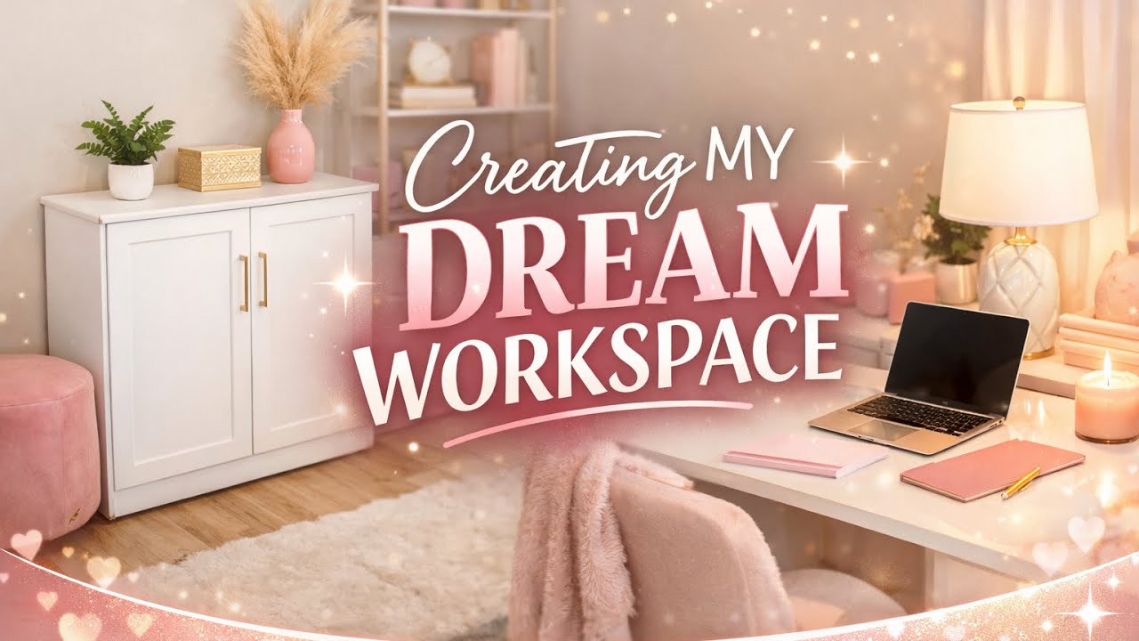 👉 Office Upgrade Day | Adding Cabinets & Creating a Functional Workspace