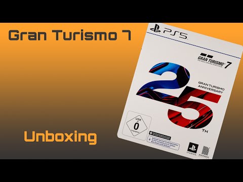 Gran Turismo 7 25th Anniversary Edition (PS5) Unboxing [4K] 