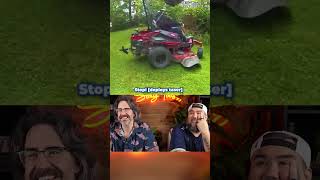 runaway mower man