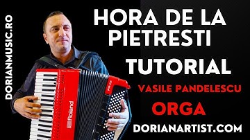Hora de la Pietrești – Romanian Folk Dance Tutorial  -  Vasile Pandelescu