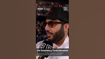 Turki Alalshikh makes Usyk vs. Dubois 2 prediction 👀 #shorts