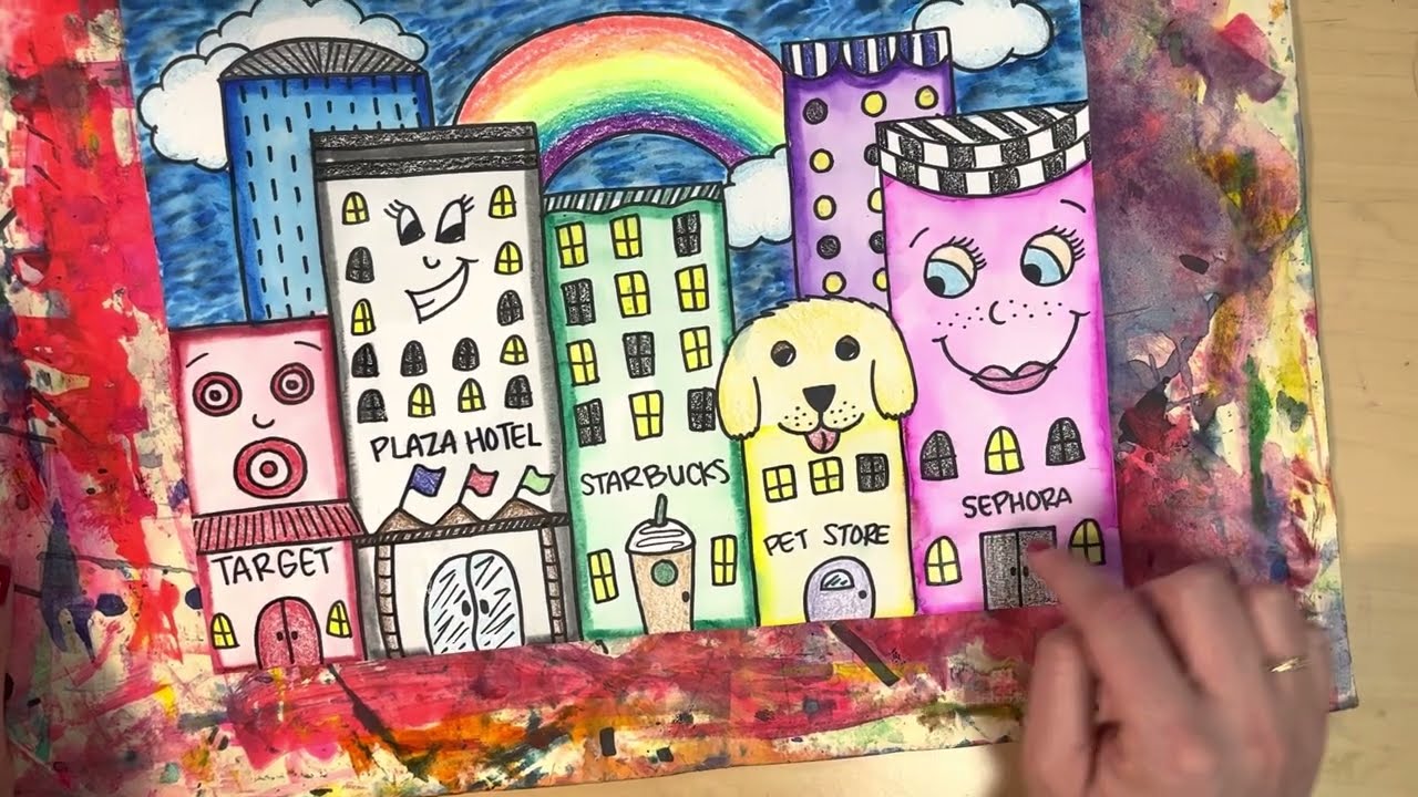 James Rizzi Cities - Color Steps - YouTube