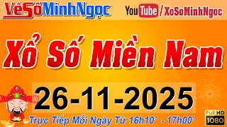 XSMN Minh Ngọc - Trực tiếp Xổ Số Miền Nam - KQXS Miền Nam ngày 26/11/2025, KQXS Hôm Nay, XSTT, XSKT